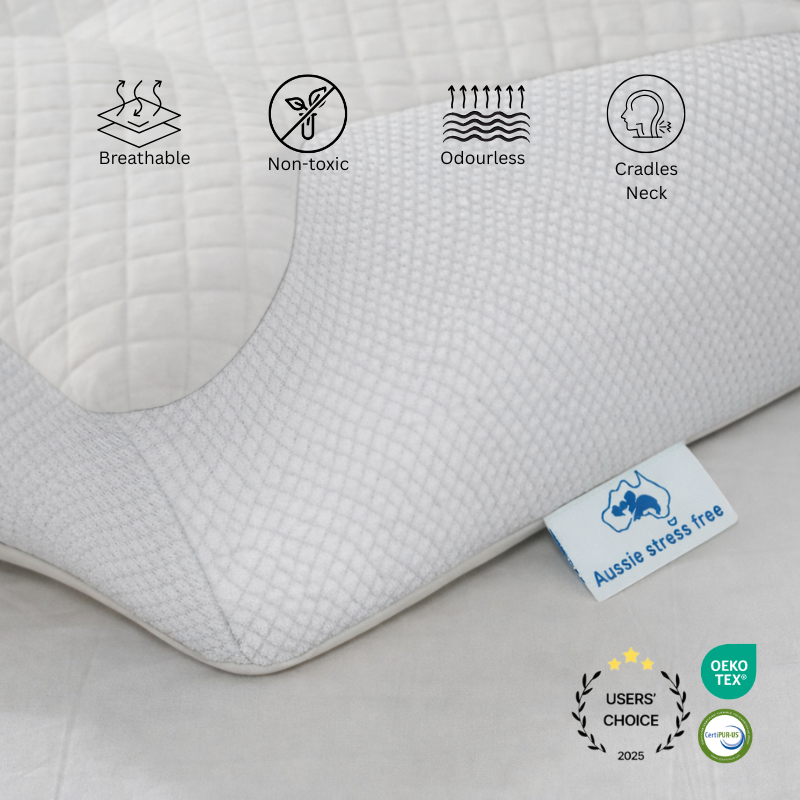 Ergonomic Butterfly Pillow