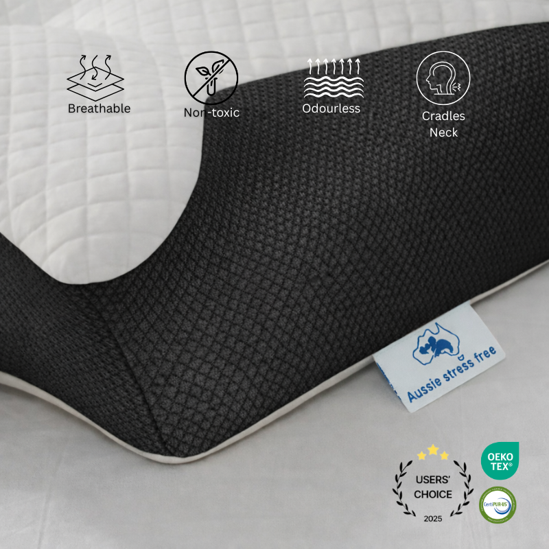 Ergonomic Butterfly Pillow