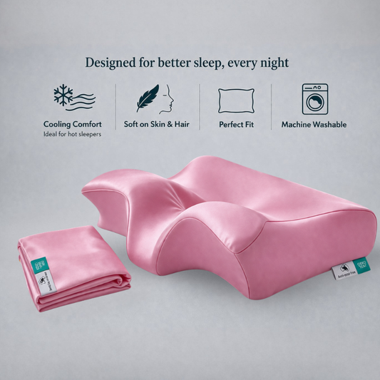 Pillowcase - Ergonomic Butterfly Pillow