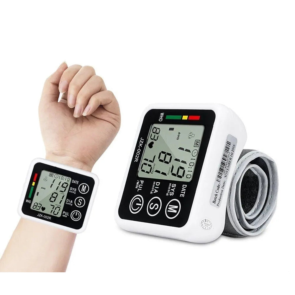 Digital Wrist Blood Pressure Monitor