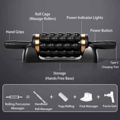Aussie ReliefRoll – Deep Tissue Percussive Massager
