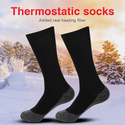 2Pairs Winter Thermal Heated Socks